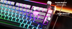 Meetion - Vibekey B75 - Compact 75% Wireless Membrane Gaming Keyboard