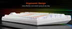 Meetion - Vibekey B75 - Compact 75% Wireless Membrane Gaming Keyboard