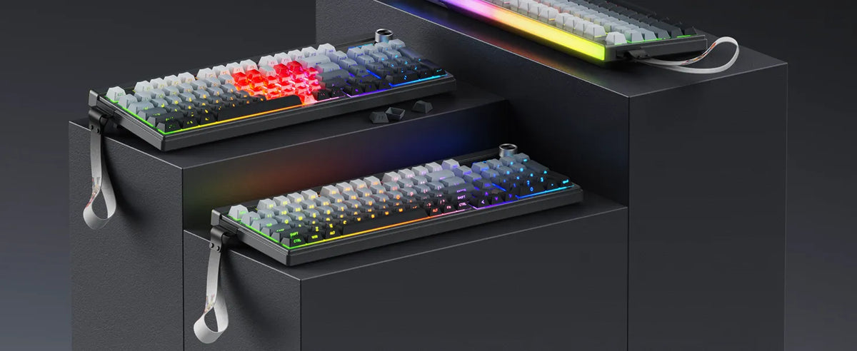 Meetion - Vibekey B98 - 98% Wireless Membrane Gaming Keyboard