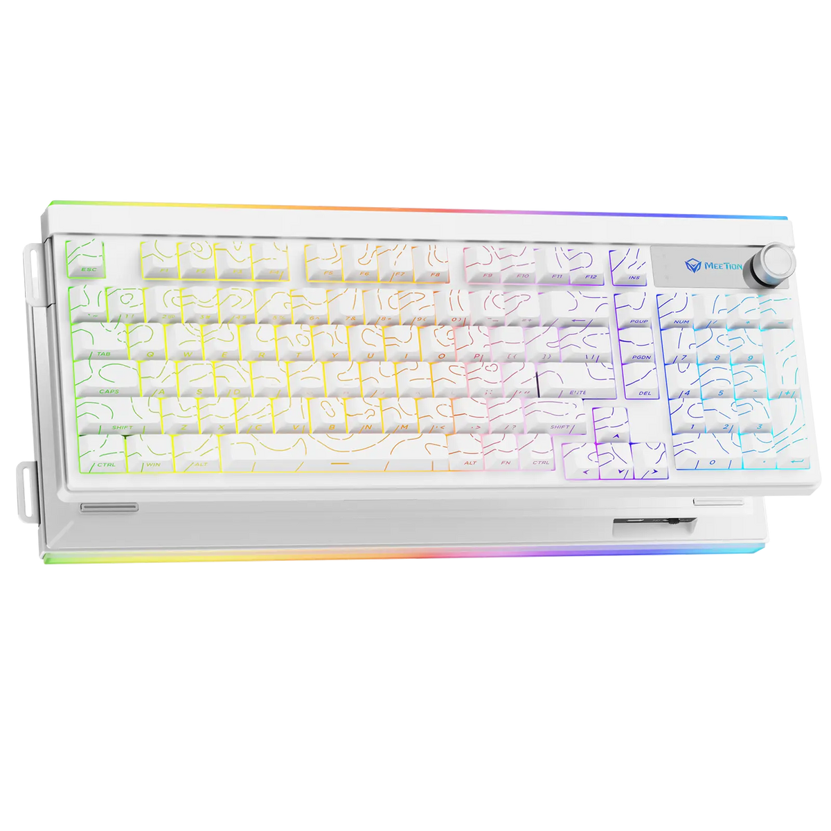 Meetion - Vibekey B98 - 98% Wireless Membrane Gaming Keyboard