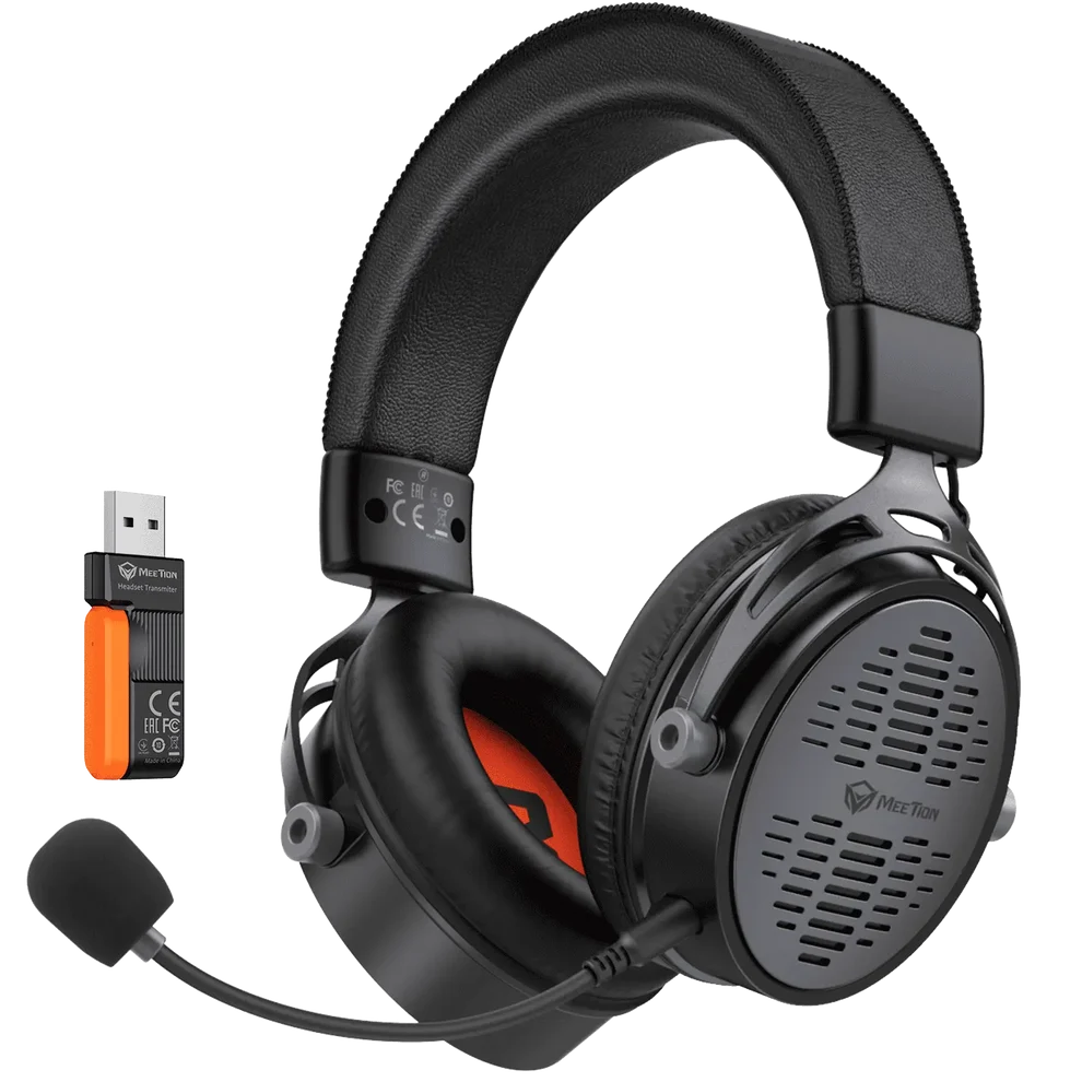 50MM Wireless Surround Sound Gaming Headset - BTH013 - Meetion
