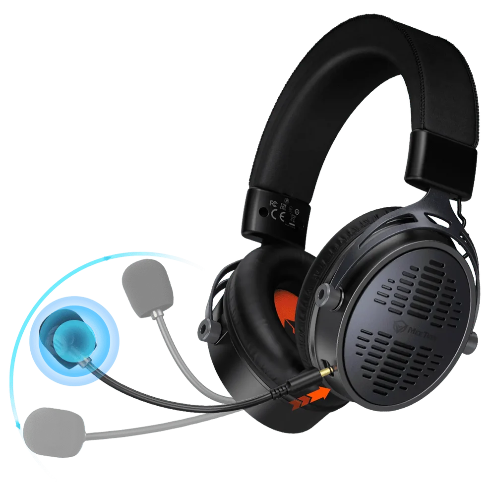 50MM Wireless Surround Sound Gaming Headset - BTH013 - Meetion