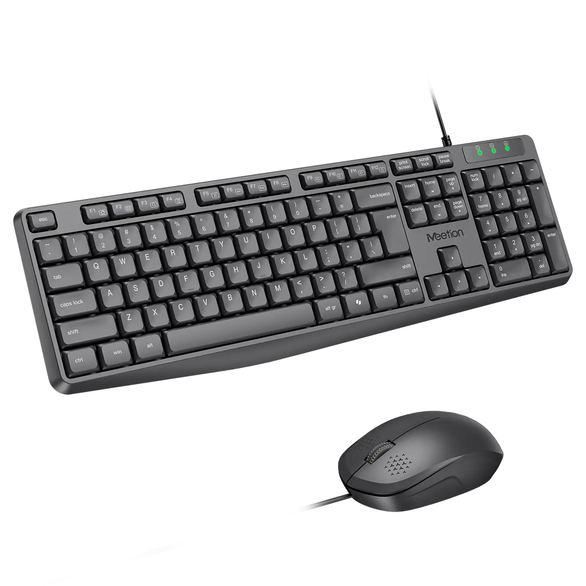 Meetion - C235 - Full-Size Wired Keyboard and Mouse Combo