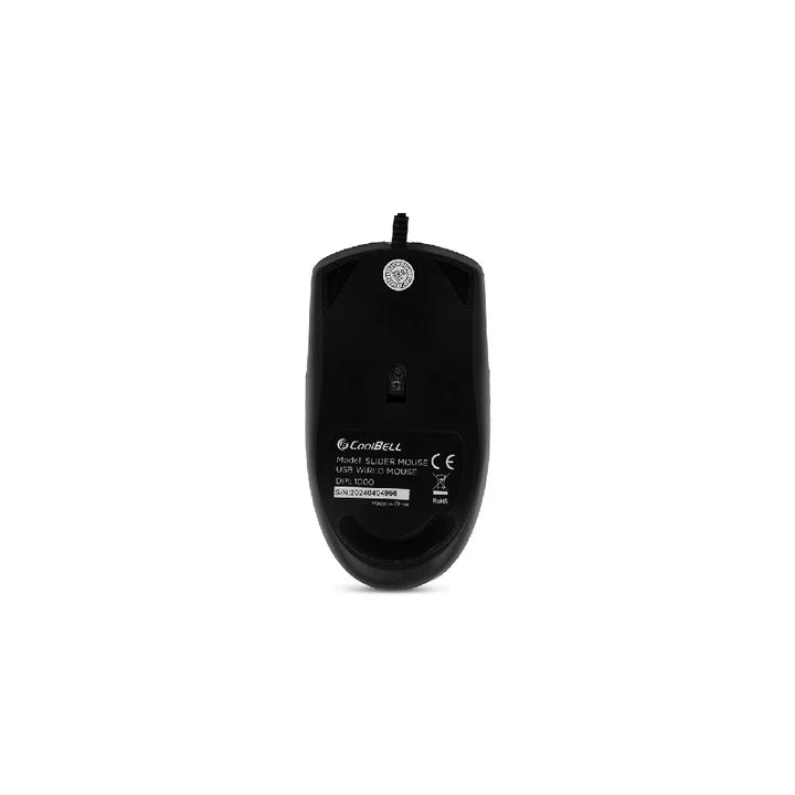 Coolbell Slider MO-182 USB Mouse for Precision and Comfort