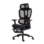 Meeton CHR31 Breathable Ergonomic Gaming E-Sport Chair with Footrest