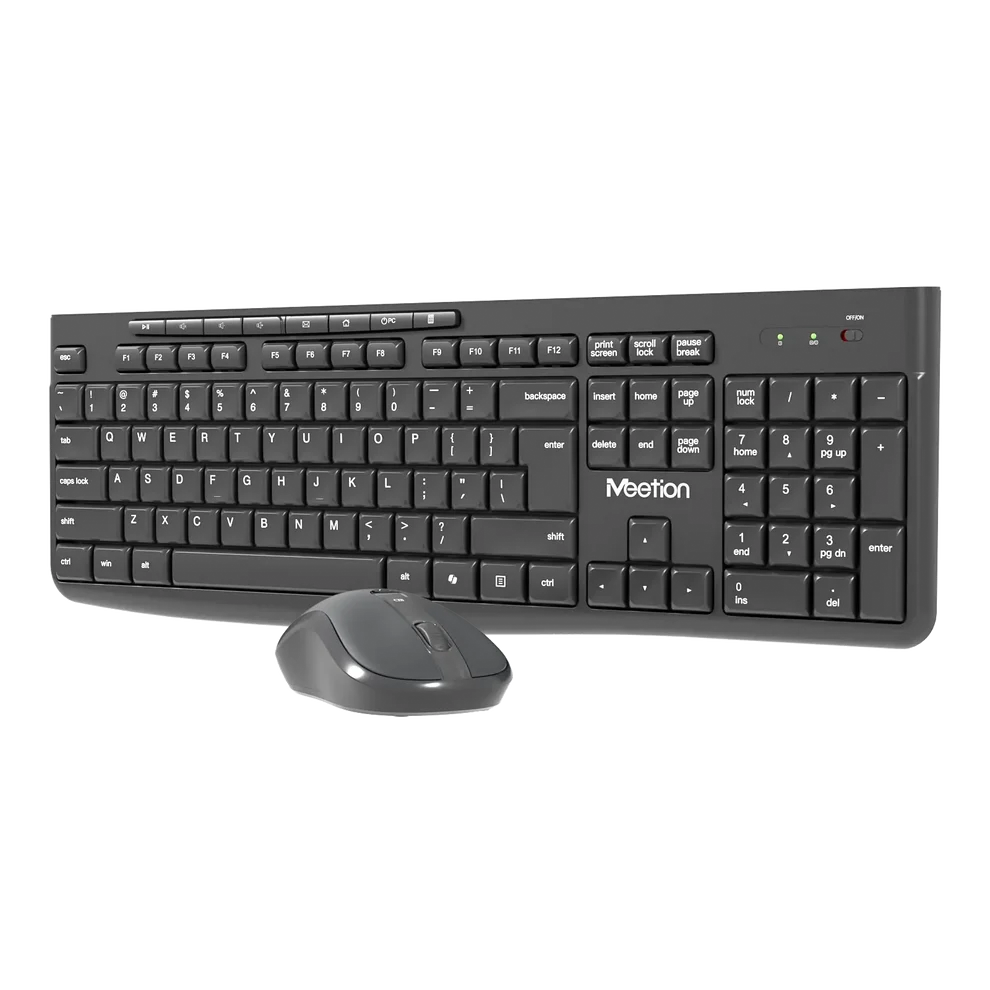 Meetion CW295 Silent 2.4G Wireless Keyboard Mouse Combo
