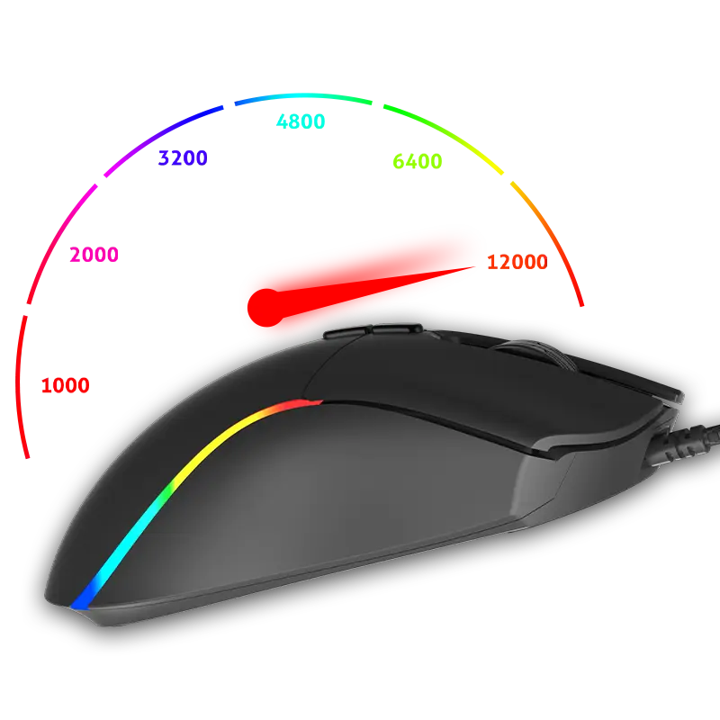GM19_2023 - Chromatic RGB Circulation Backlit Gaming Mouse