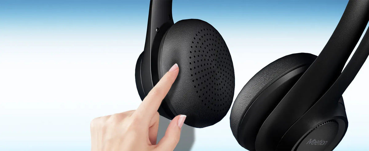 Meetion - H390U - USB Wired Lightweight Telephone Headset