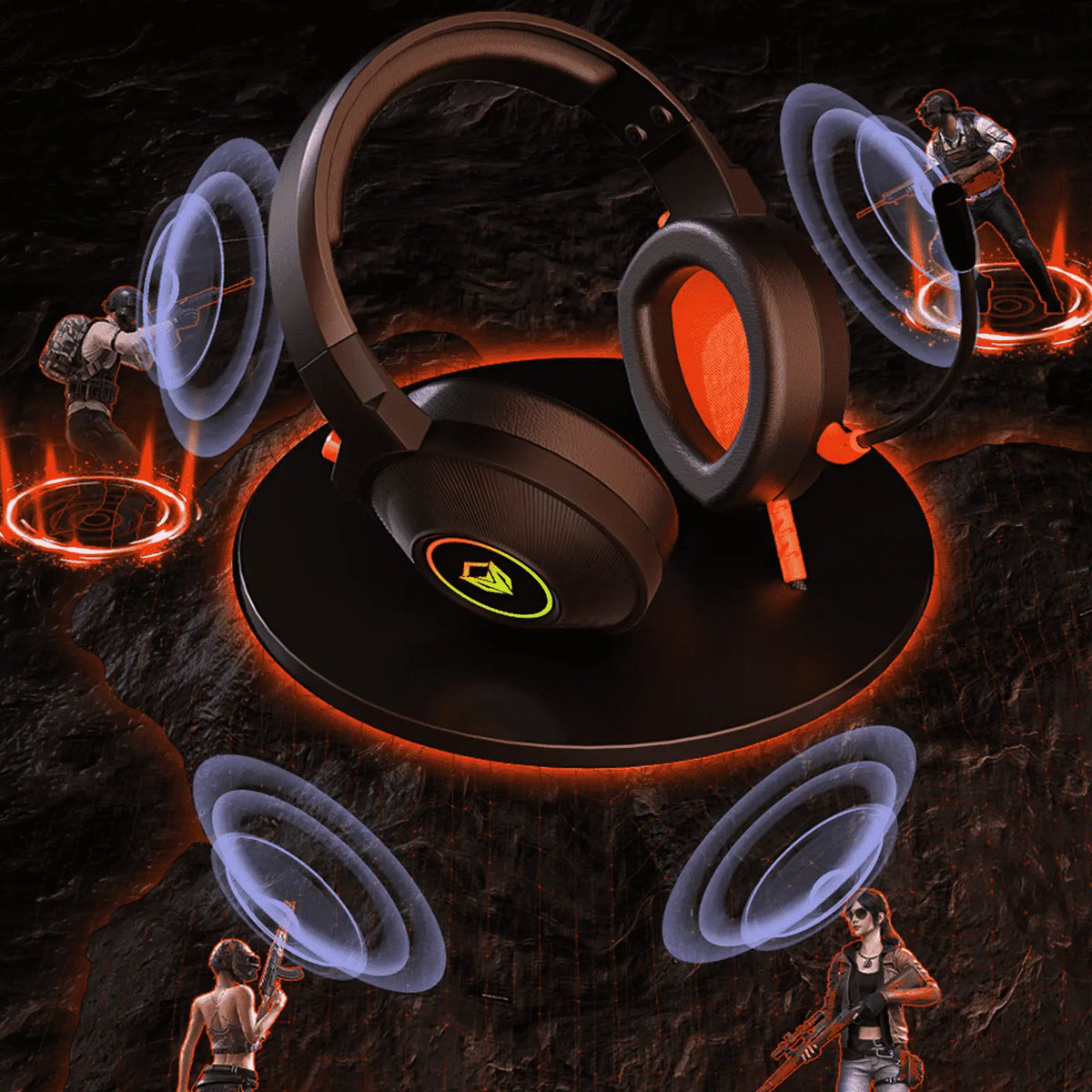 Meetion - HP012 - Virtual 7.1 Surround Sound Gaming Headset