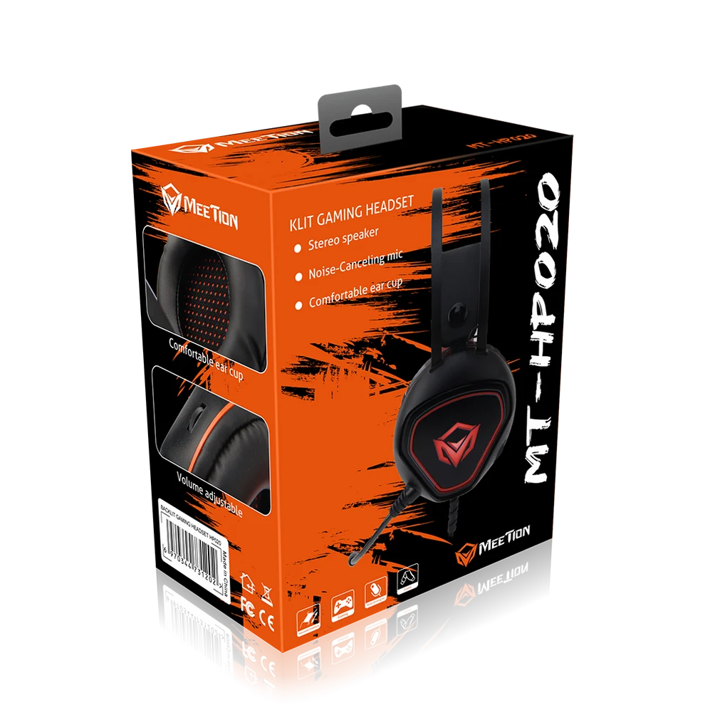 Meetion HP020 Backlit Gaming Headset with Mic