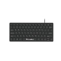 CoolBell Slate Board K100m USB Wired Mini Keyboard | Compact Slim Keyboard for Laptop, PC, Mac & Windows