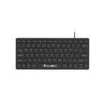 CoolBell Slate Board K100m USB Wired Mini Keyboard | Compact Slim Keyboard for Laptop, PC, Mac & Windows