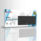 CoolBell Slate Board K100m USB Wired Mini Keyboard | Compact Slim Keyboard for Laptop, PC, Mac & Windows