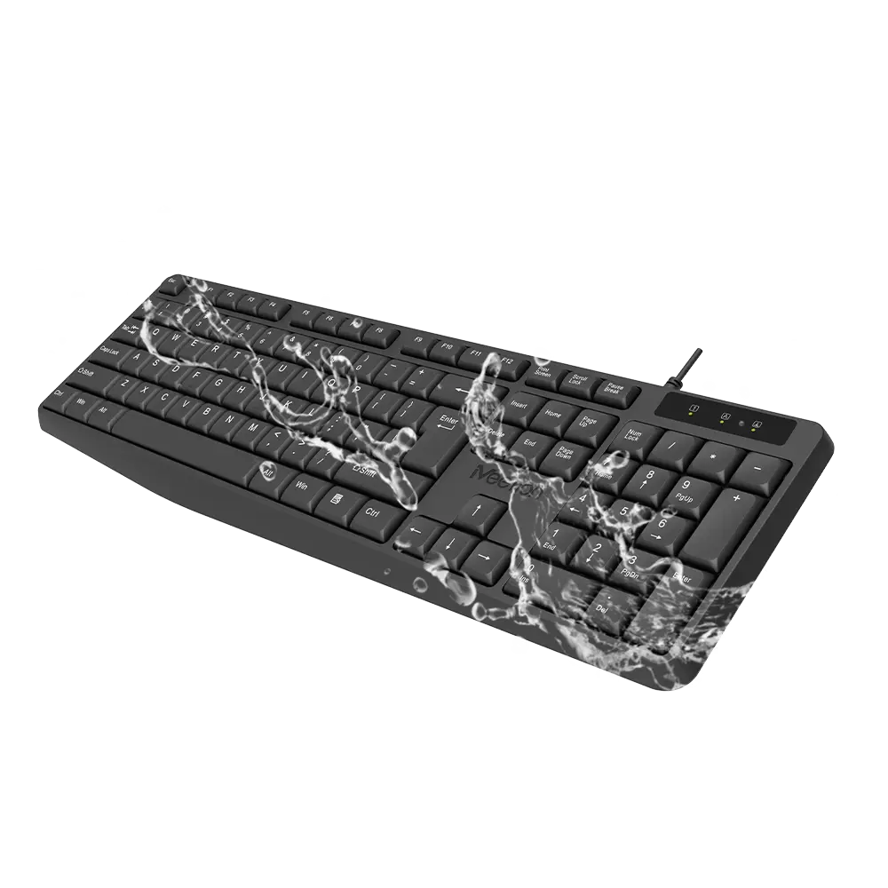 Meetion K200 Standard USB Chocolate Keyboard