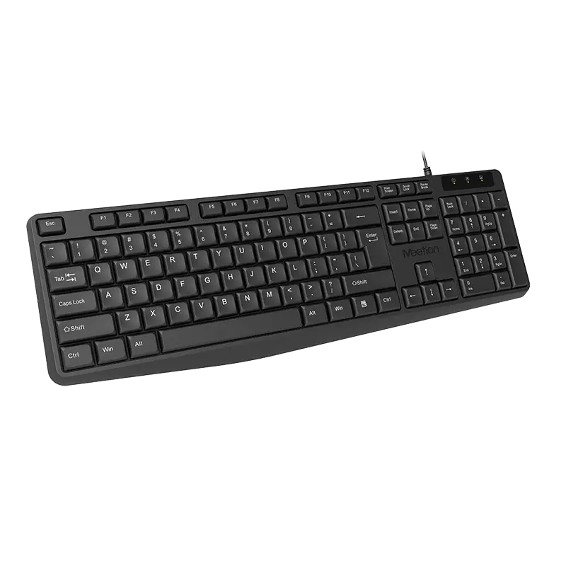 Meetion K200 Standard USB Chocolate Keyboard