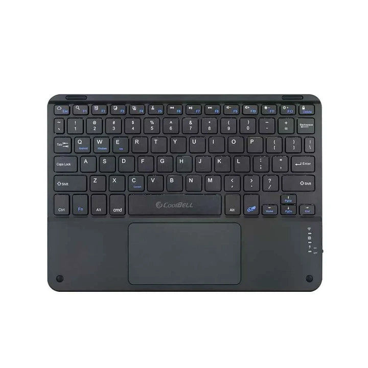 CoolBell Smart Board BT-KB02 – Bluetooth Wireless Keyboard with Touchpad for Tablets & Laptops