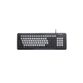CoolBell Quiet Board USB Wired Keyboard KB-101 – 102 Keys, Quiet Typing, Adjustable Legs