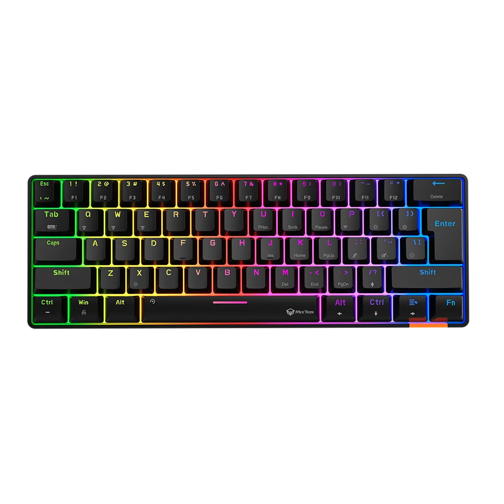 Hestia RGB 60% Mechanical Dual Mode Gaming Keyboard - Meetion - MK005BT