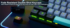 Meetion - MK009 RDP - Rainbow Hot Swappable Mechanical Keyboard