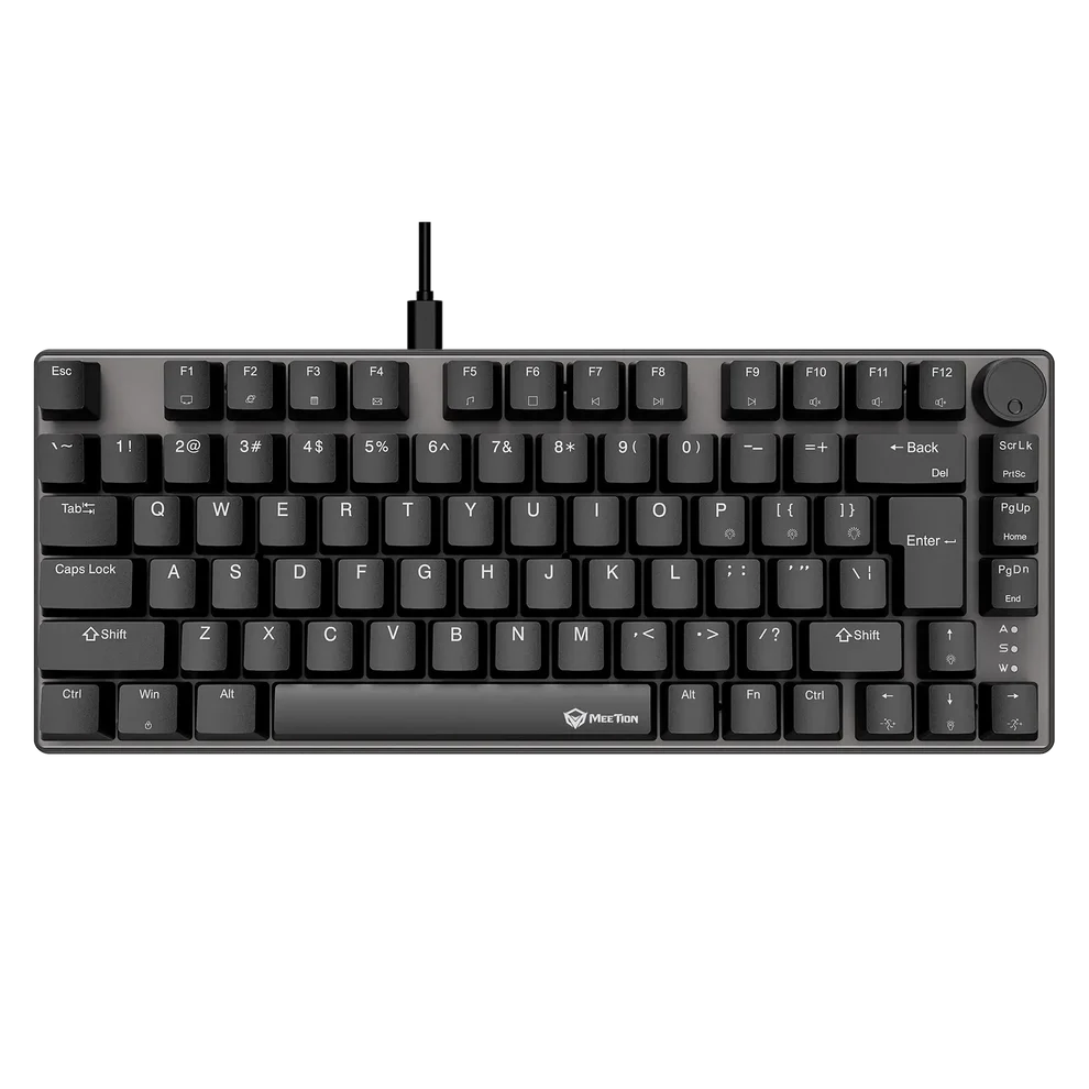 75% RGB Wired Mechanical Keyboard - Meetion MK006 Pro – Black