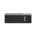 CoolBell AirConnect WBK-02 Dual Mode Wireless Keyboard | Bluetooth + 2.4GHz Rechargeable 103-Key Keyboard for Windows, Mac, Android, Laptop & PC