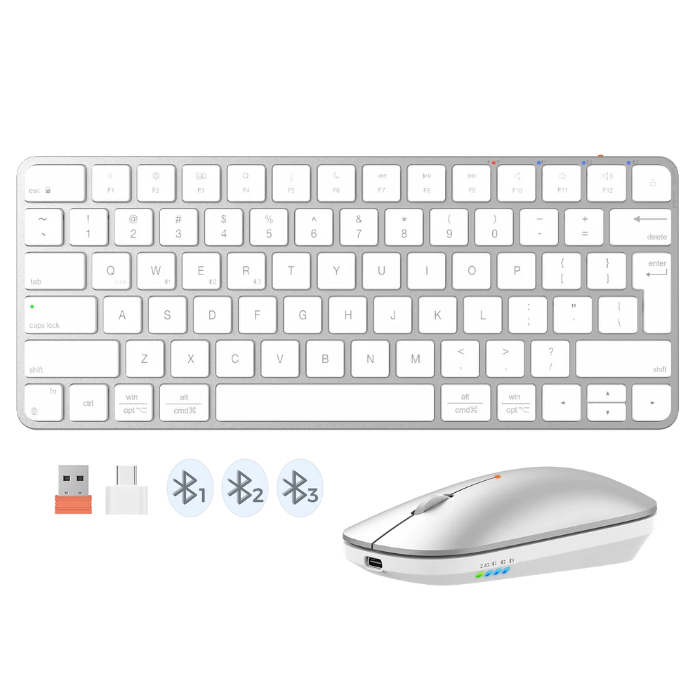 MEETION ikey C210 Wireless Keyboard and Mouse