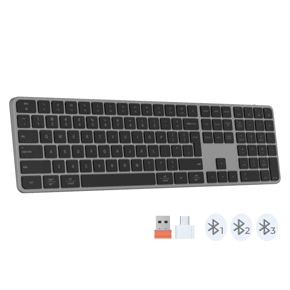 Meetion ikey K230 2.4G Bluetooth Three Modes Keyboard