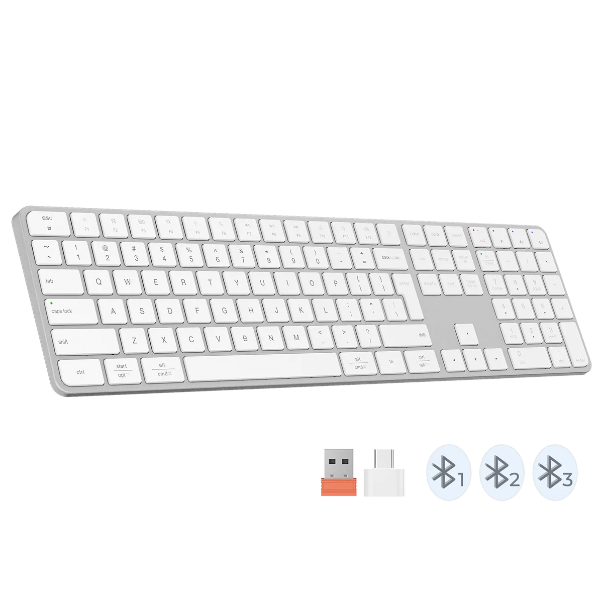 Meetion ikey K230 2.4G Bluetooth Three Modes Keyboard