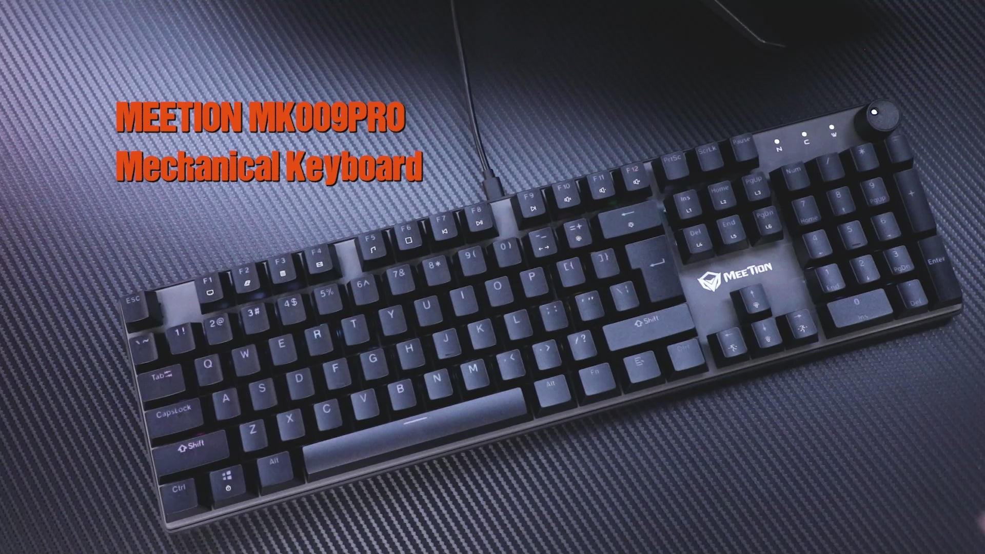 Meetion MK009 PRO Mechanical Keyboard Hot-Swap